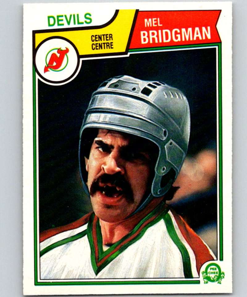 1983 84. Mel Bridgman хоккеист. Mel Bridgman New-Jersey Devils 1983-84.